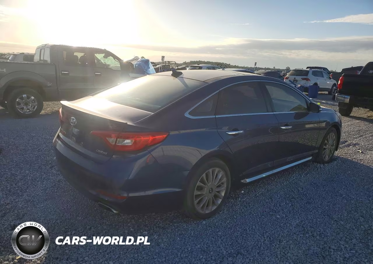 2015 Hyundai Sonata Limited VIN:5NPE34AF6FH238776 - 3