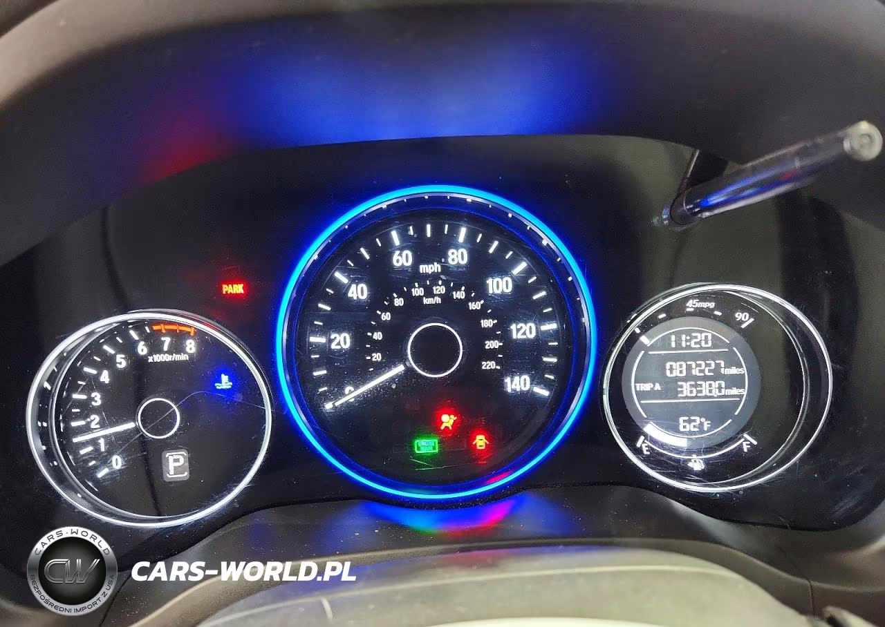 2016 Honda Hr-V Lx VIN:3CZRU6H39GM726552 - 9