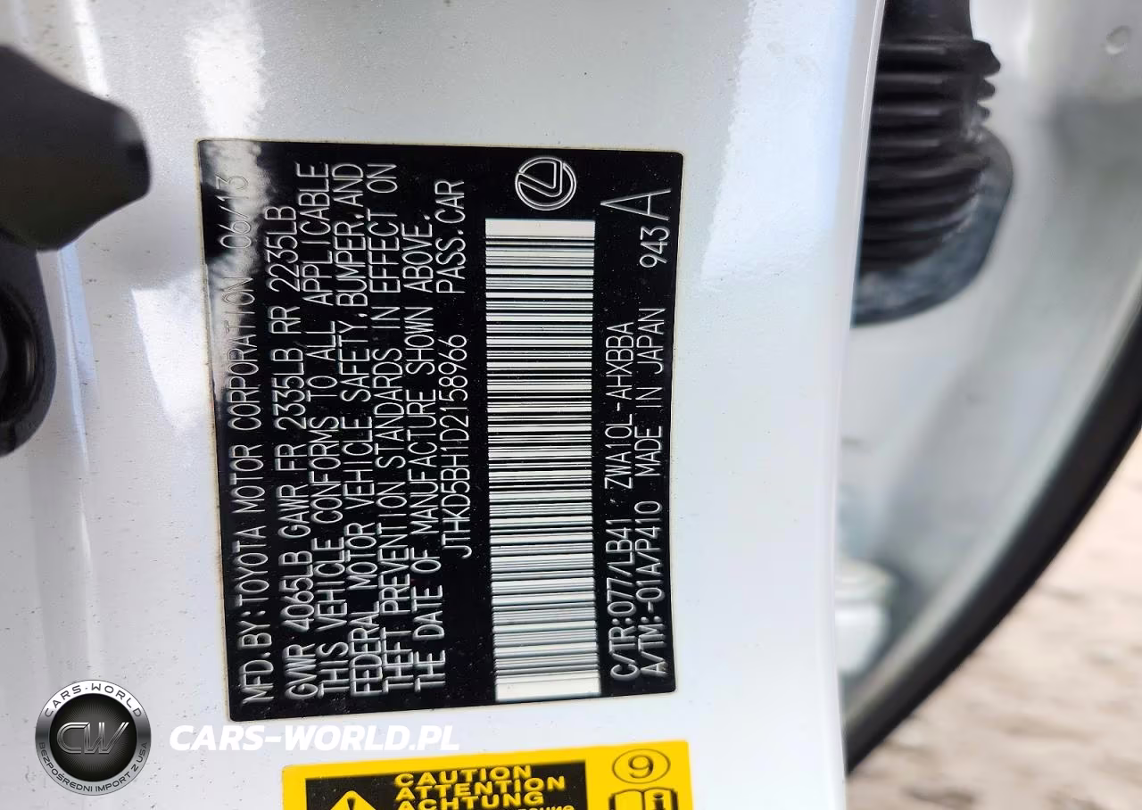 2013 Lexus Ct 200 VIN:JTHKD5BH1D2158966 - 13