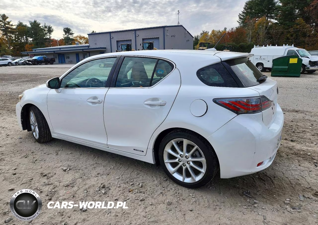 2013 Lexus Ct 200 VIN:JTHKD5BH1D2158966 - 2