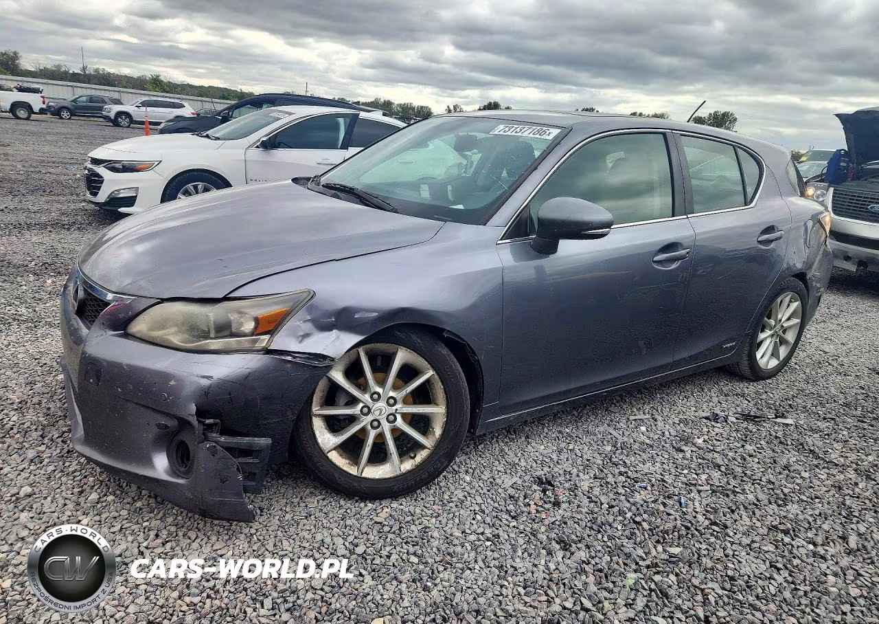 2013 Lexus Ct 200 VIN:JTHKD5BH7D2163749 - 1