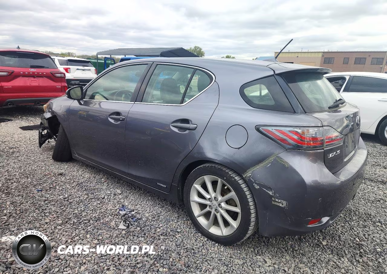 2013 Lexus Ct 200 VIN:JTHKD5BH7D2163749 - 2