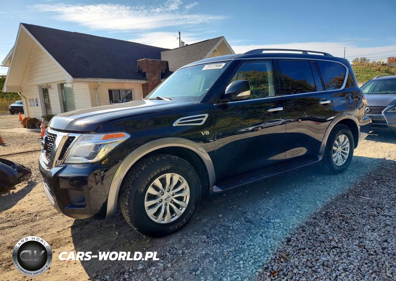 2019 Nissan Armada Sv VIN:JN8AY2NC9K9586132 - 1