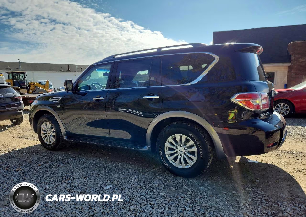 2019 Nissan Armada Sv VIN:JN8AY2NC9K9586132 - 2