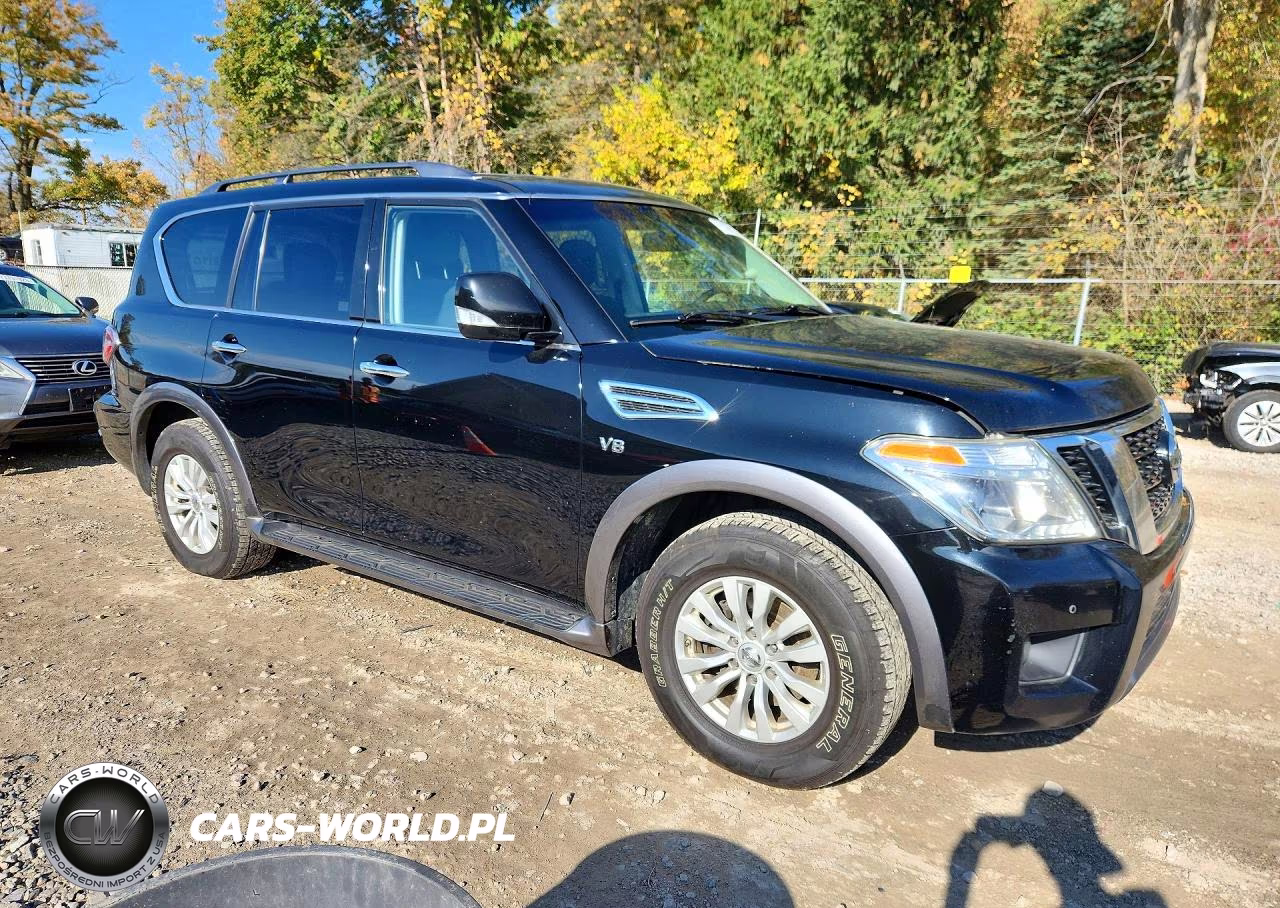 2019 Nissan Armada Sv VIN:JN8AY2NC9K9586132 - 4