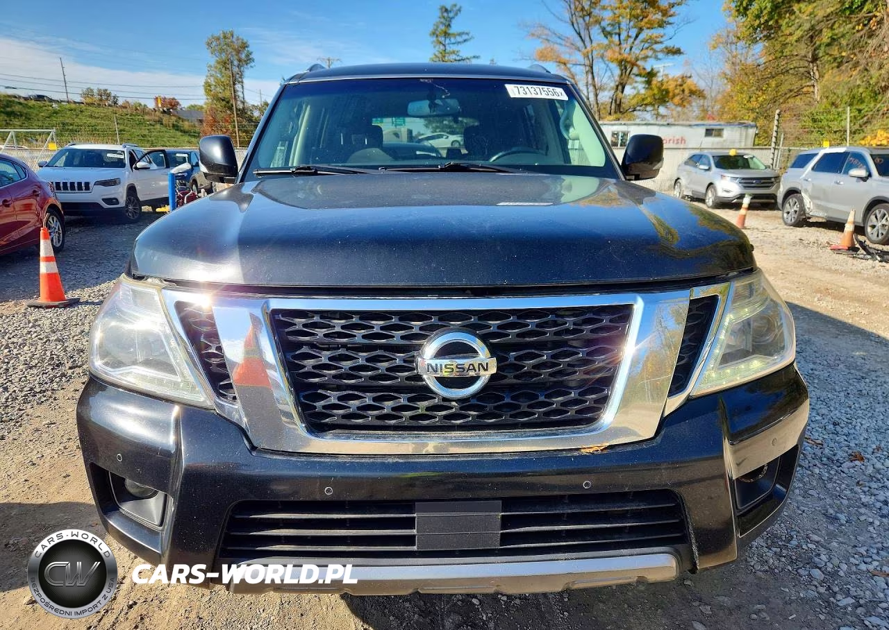 2019 Nissan Armada Sv VIN:JN8AY2NC9K9586132 - 5