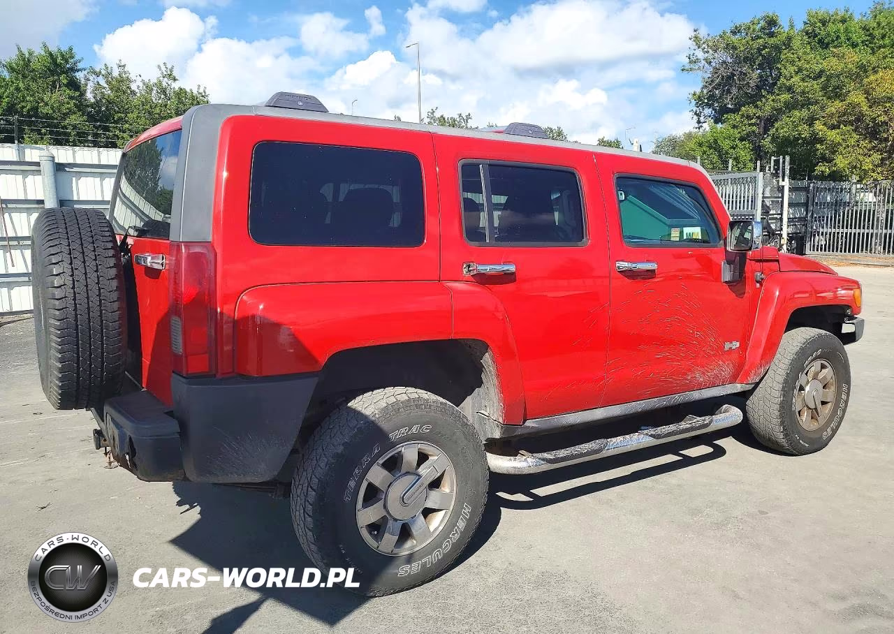 2008 Hummer H3 VIN:5GTEN13E188181104 - 3