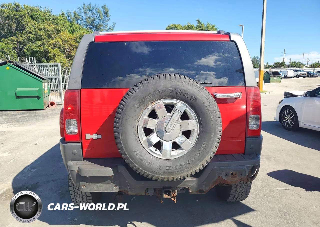 2008 Hummer H3 VIN:5GTEN13E188181104 - 6