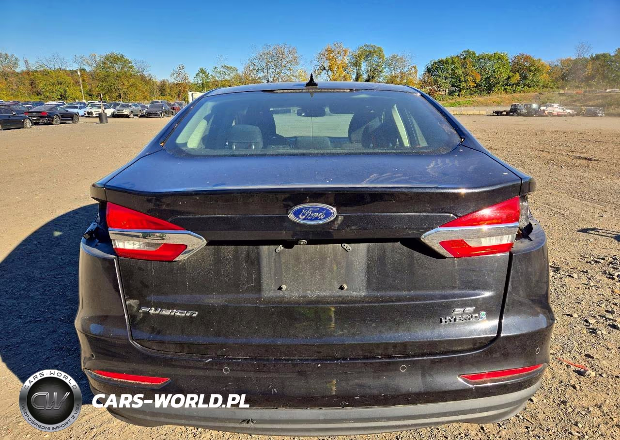 2019 Ford Fusion Se VIN:3FA6P0LU1KR192204 - 6