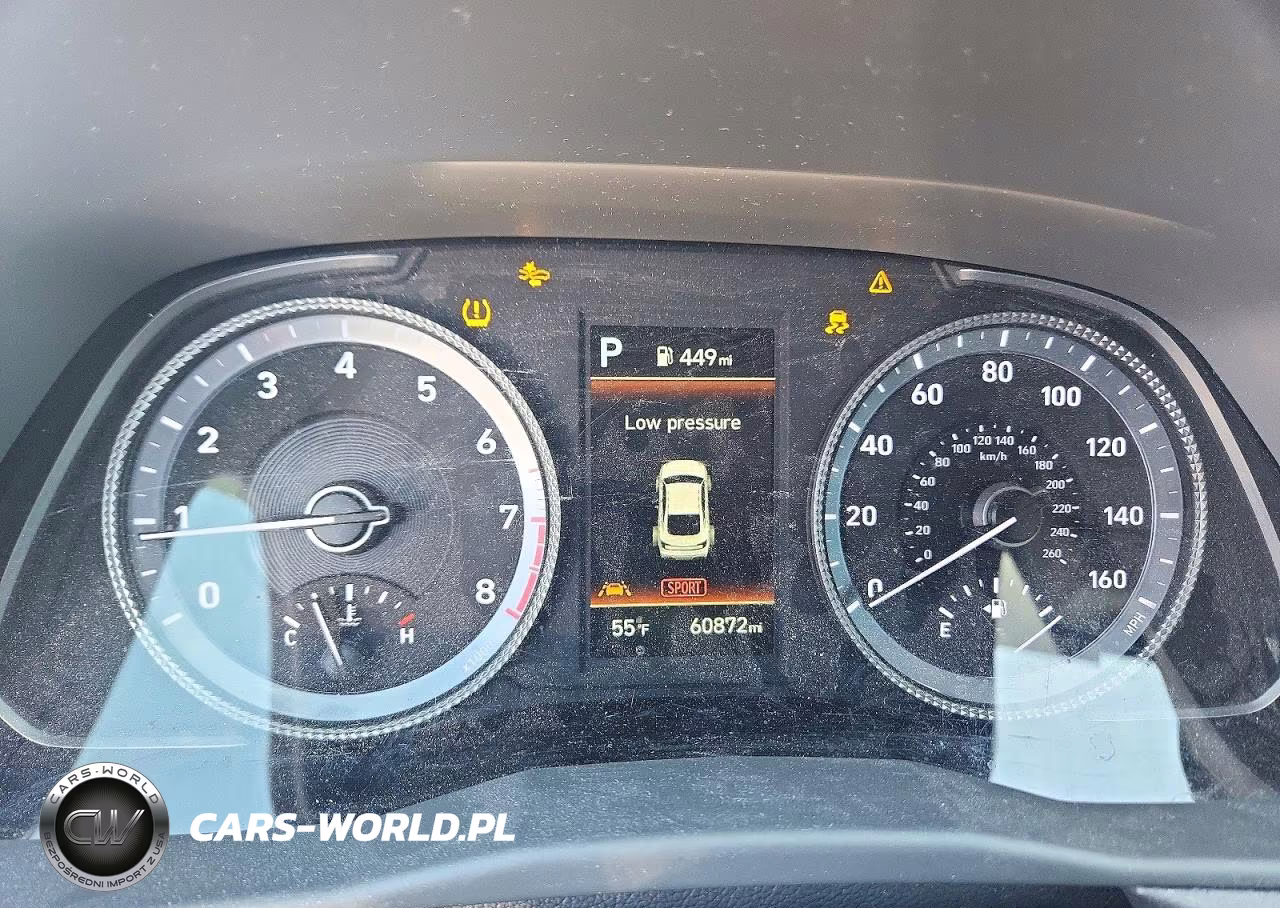 2023 Hyundai Sonata Sel VIN:KMHL64JA0PA272624 - 9
