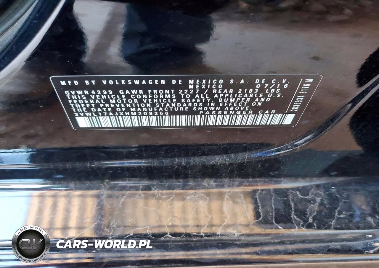 2017 Volkswagen Jetta Sel VIN:3VWL17AJXHM208256 - 12