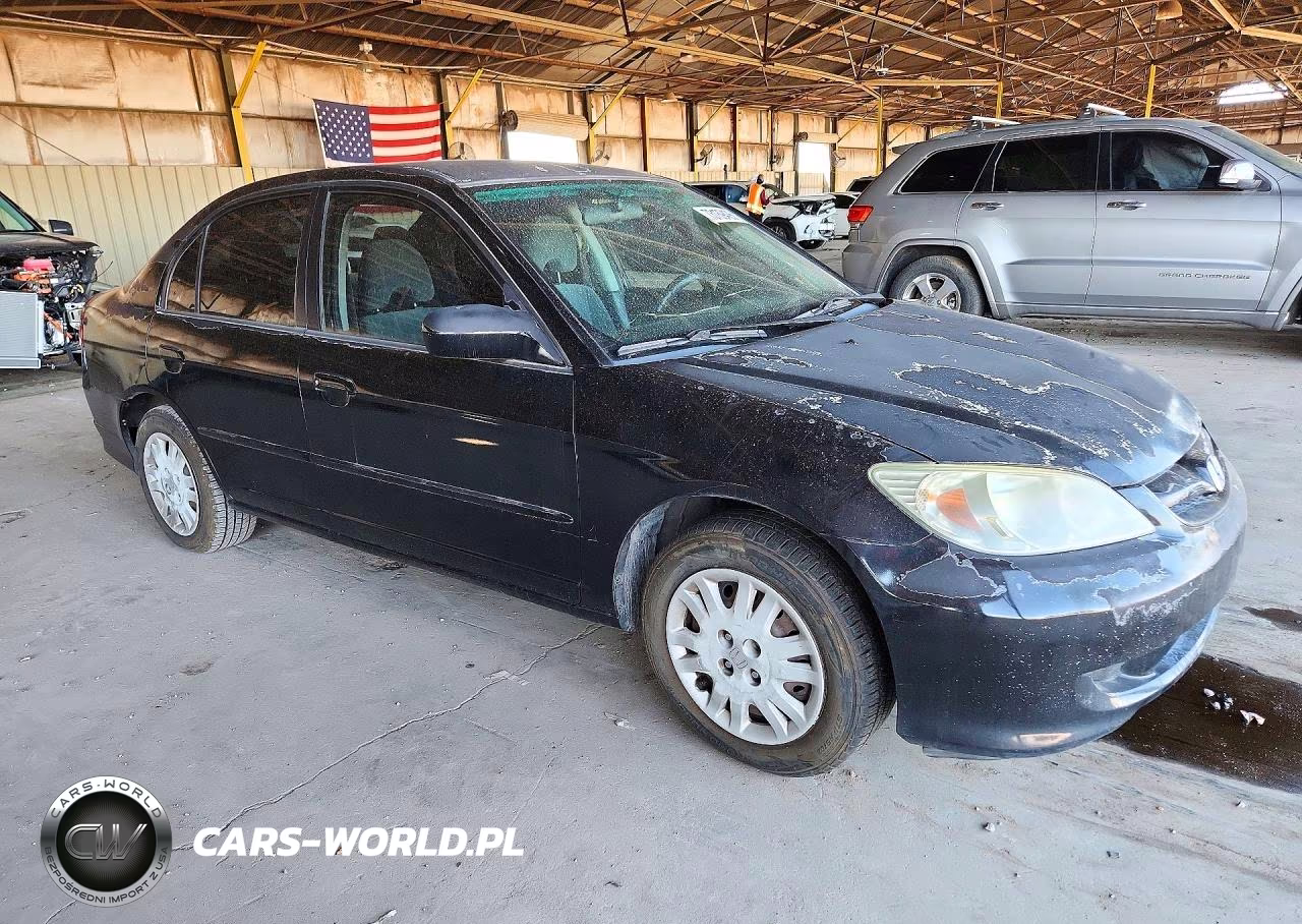 2004 Honda Civic Lx VIN:1HGES16524L021334 - 5