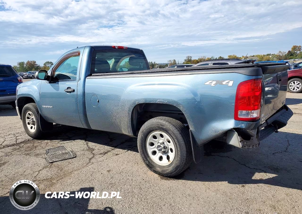 2008 GMC Sierra K1500 VIN:1GTEK14X58Z304753 - 2