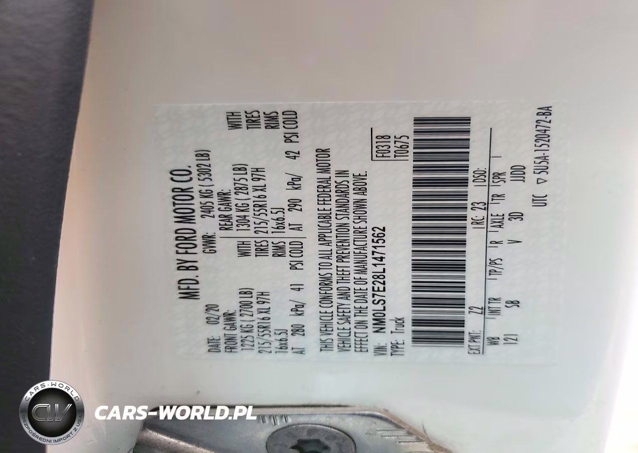 2020 Ford Transit Connect Xl VIN:NM0LS7E28L1471562 - 13