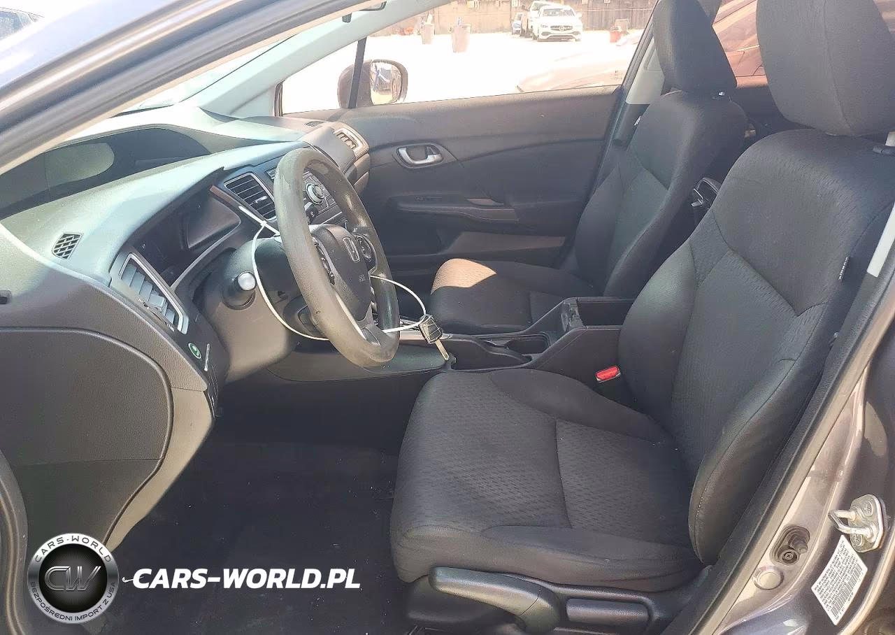 2014 Honda Civic Lx VIN:19XFB2F51EE021733 - 7