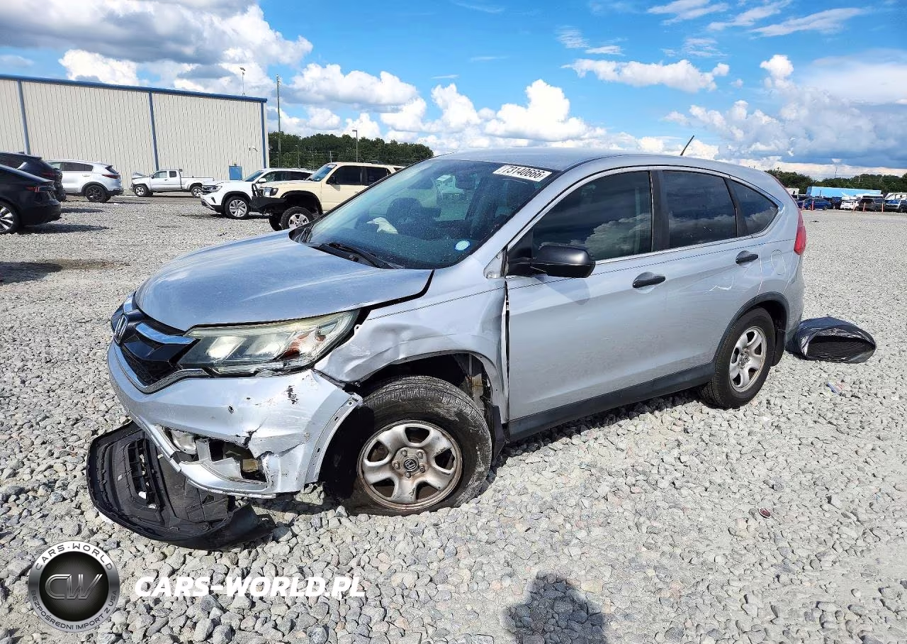 2016 Honda Cr-V Lx VIN:2HKRM3H35GH501426 - 1
