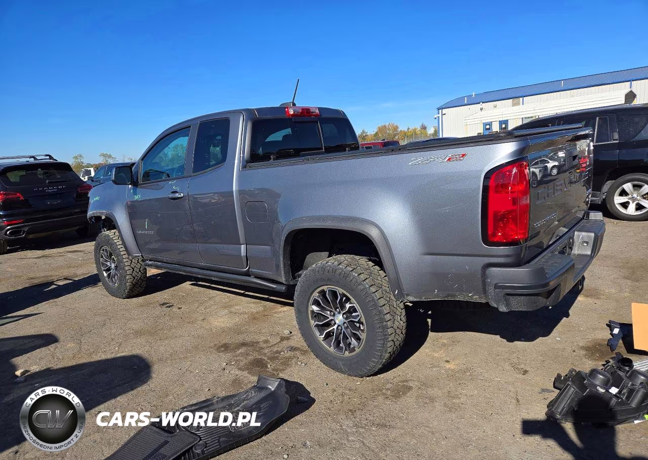 2021 Chevrolet Colorado Zr2 VIN:1GCRTEE18M1213310 - 2