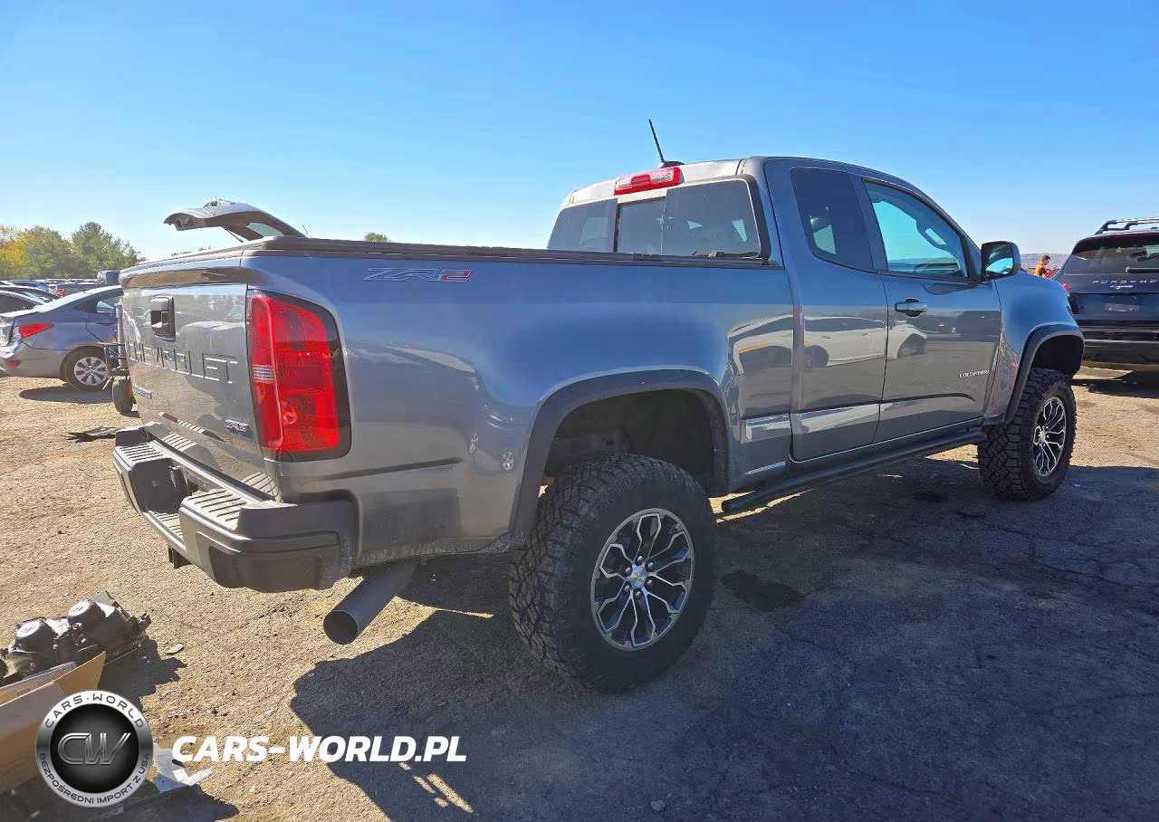 2021 Chevrolet Colorado Zr2 VIN:1GCRTEE18M1213310 - 3