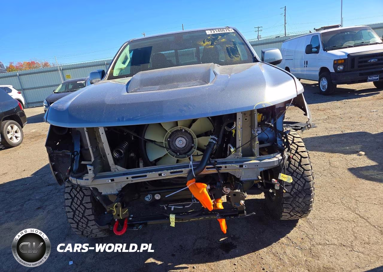 2021 Chevrolet Colorado Zr2 VIN:1GCRTEE18M1213310 - 5