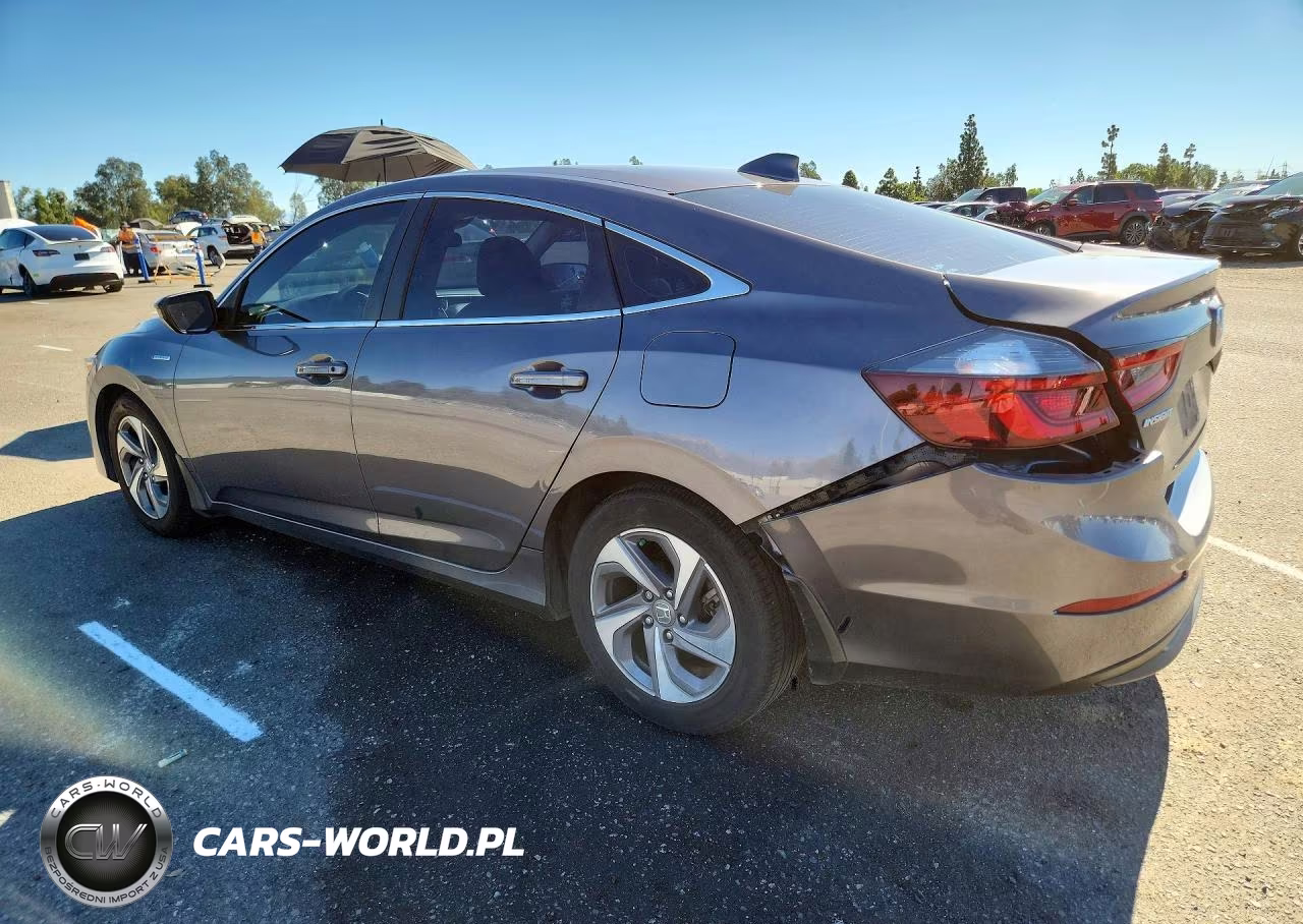 2020 Honda Insight Ex VIN:19XZE4F55LE001238 - 2