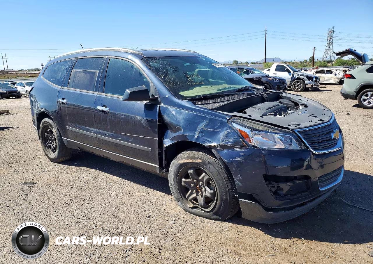 2015 Chevrolet Traverse Ls VIN:1GNKRFED1FJ356710 - 4