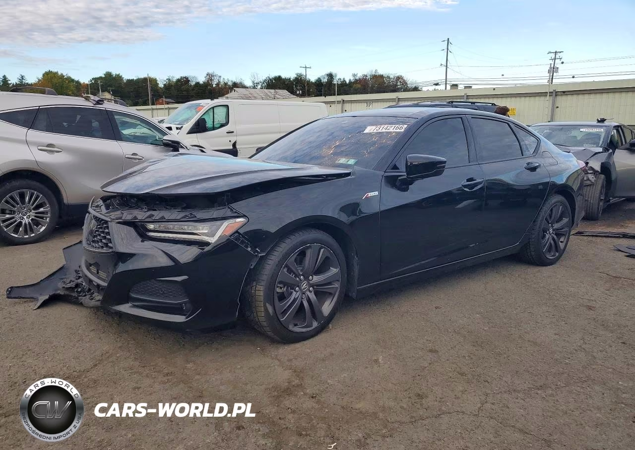 2022 Acura Tlx Tech A VIN:19UUB6F54NA002743 - 1