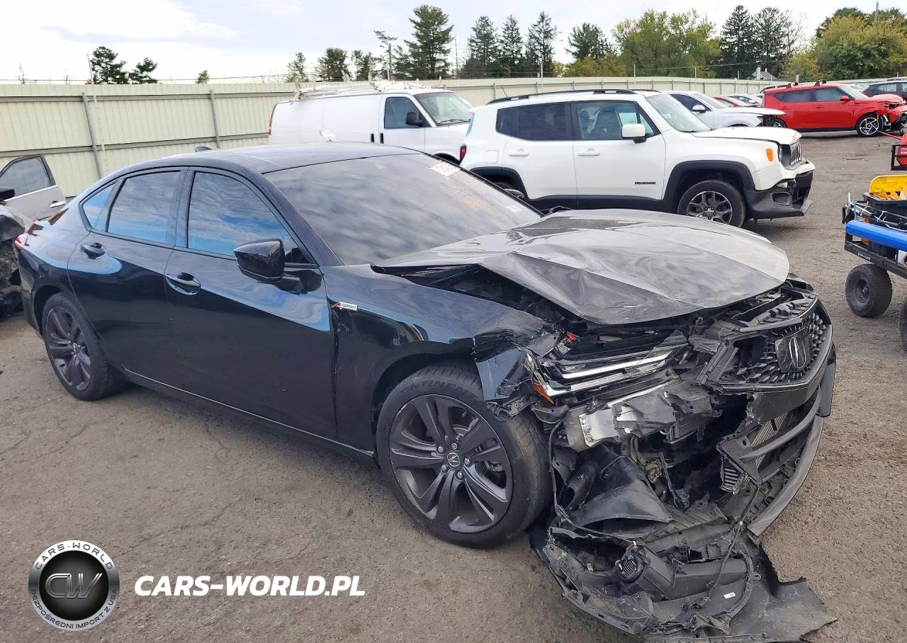 2022 Acura Tlx Tech A VIN:19UUB6F54NA002743 - 4
