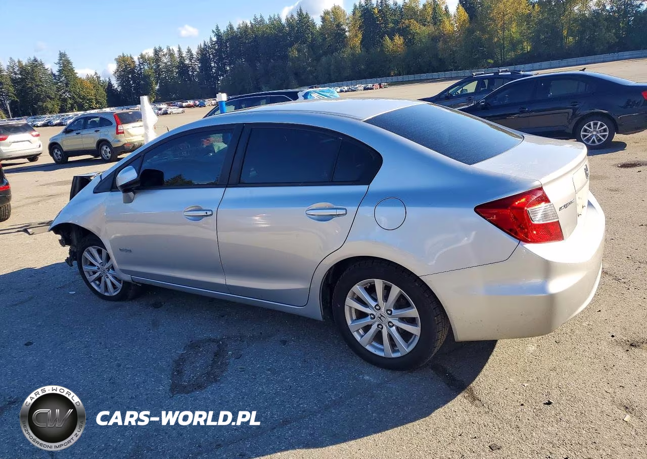 2012 Honda Civic Ex VIN:19XFB2F83CE098059 - 2