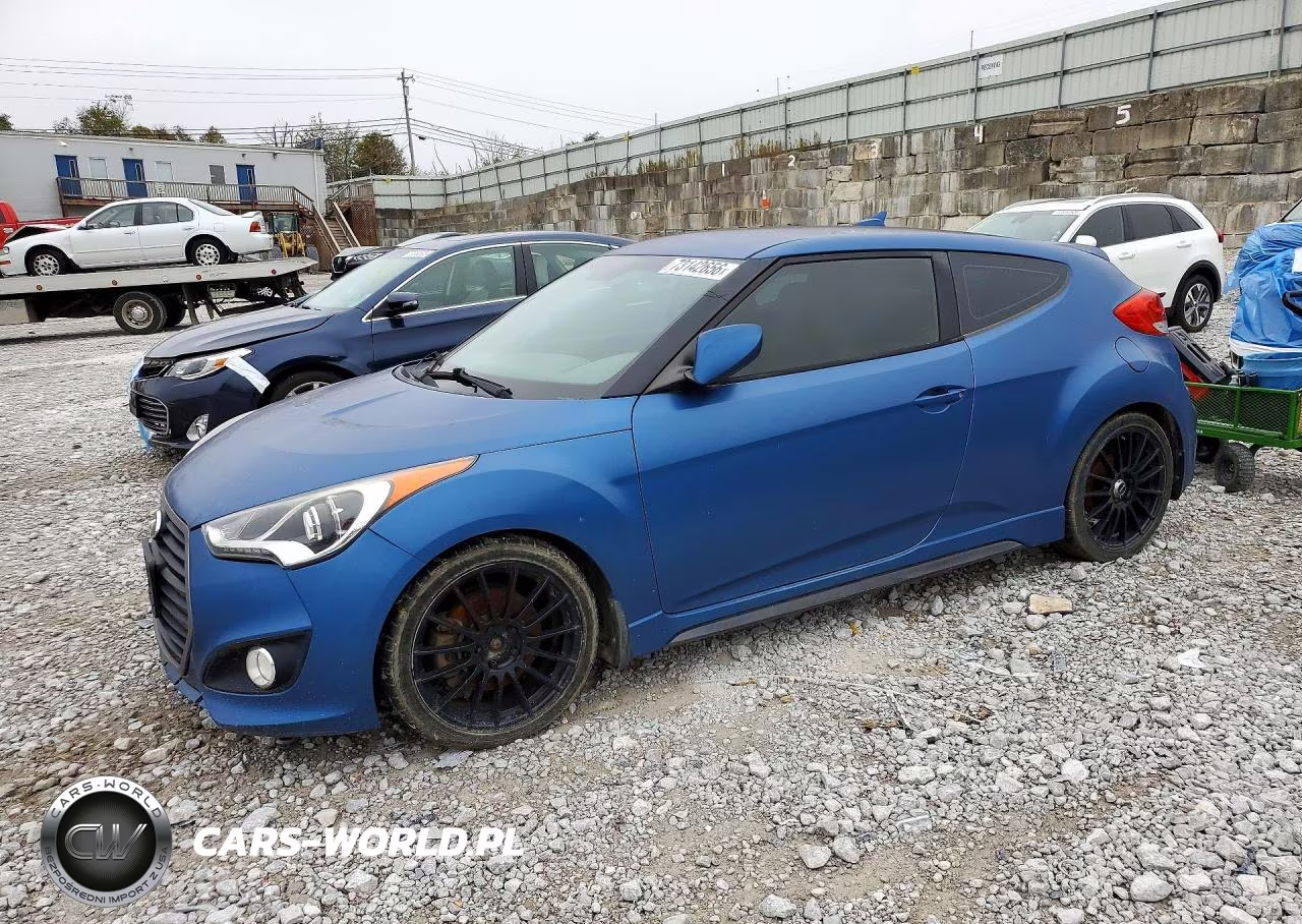 2016 Hyundai Veloster Turbo Rally Edition VIN:KMHTC6AE0GU261399 - 1