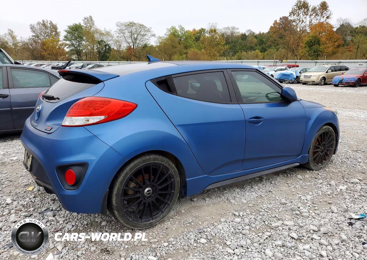 2016 Hyundai Veloster Turbo Rally Edition VIN:KMHTC6AE0GU261399 - 3