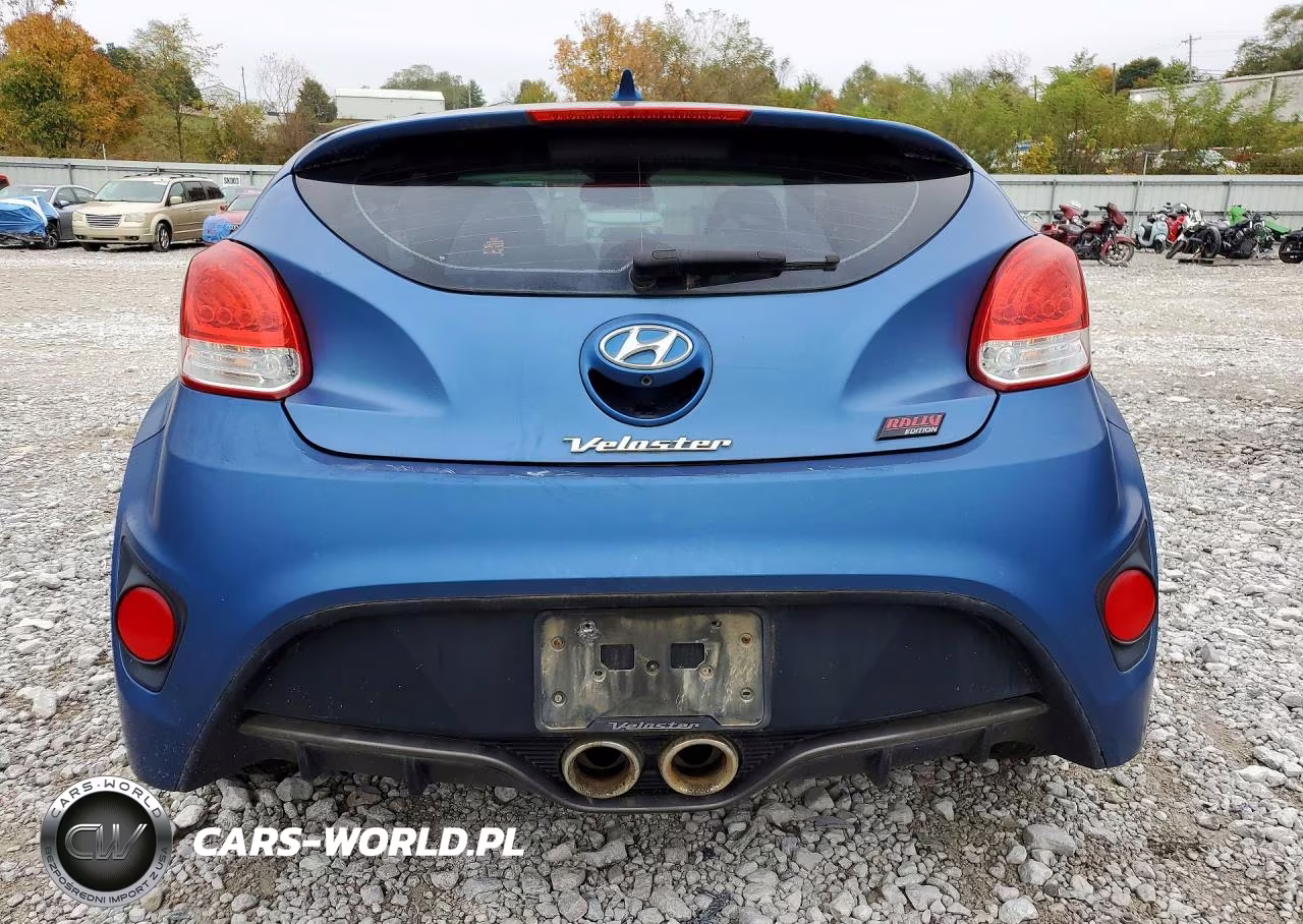 2016 Hyundai Veloster Turbo Rally Edition VIN:KMHTC6AE0GU261399 - 6