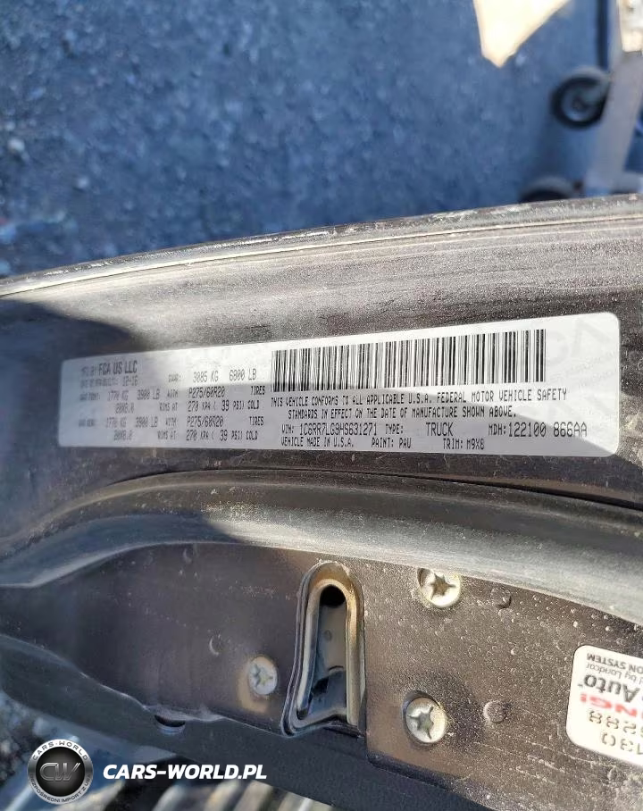 2017 Ram 1500 Slt VIN:1C6RR7LG9HS631271 - 12