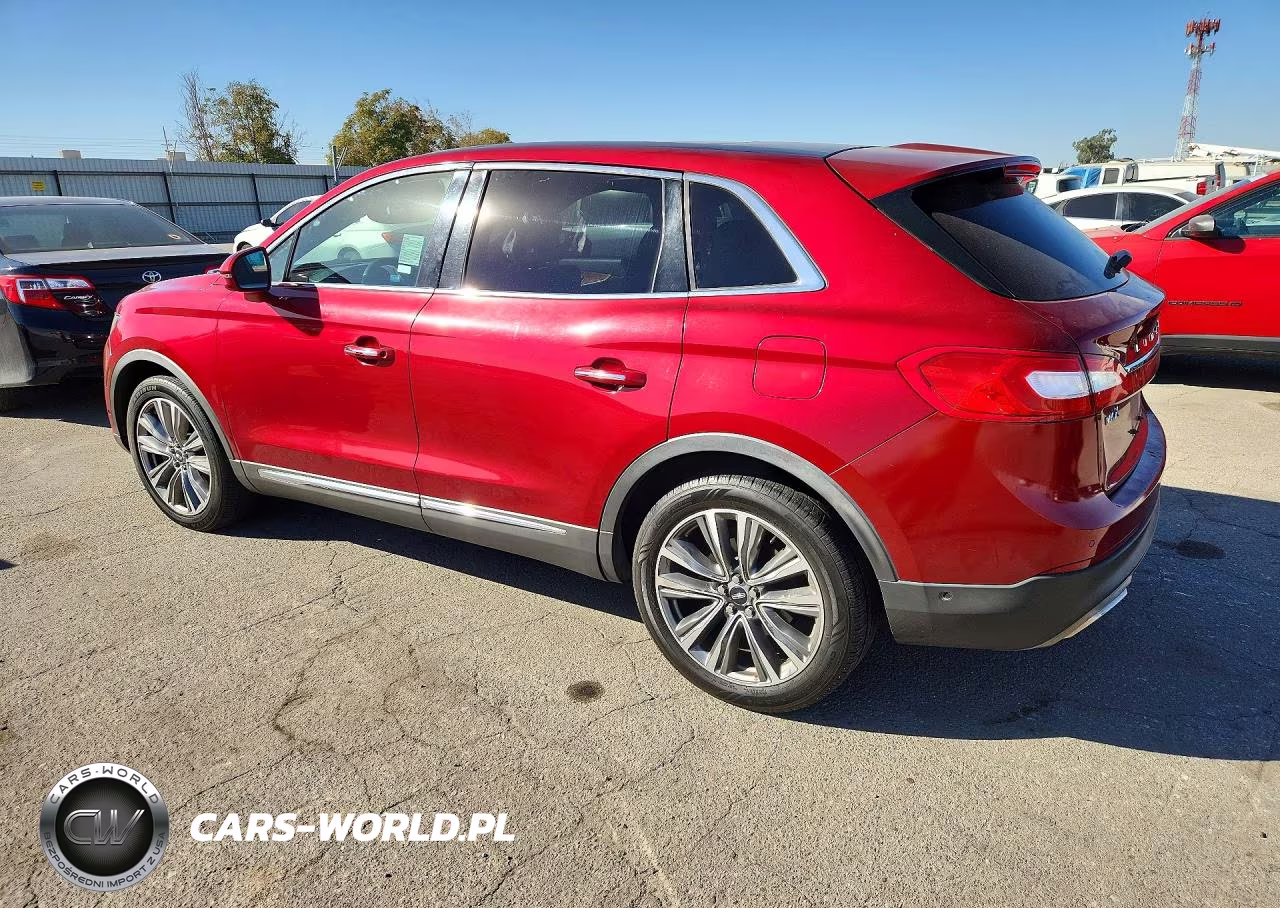 2016 Lincoln Mkx Reserve VIN:2LMTJ8LP1GBL86986 - 2