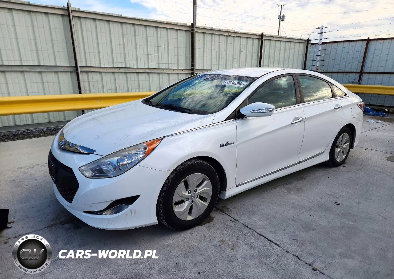 2014 Hyundai Sonata Hybrid VIN:KMHEC4A43EA117171 - 1