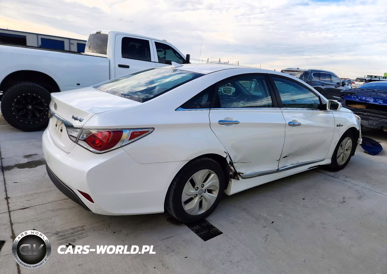 2014 Hyundai Sonata Hybrid VIN:KMHEC4A43EA117171 - 3