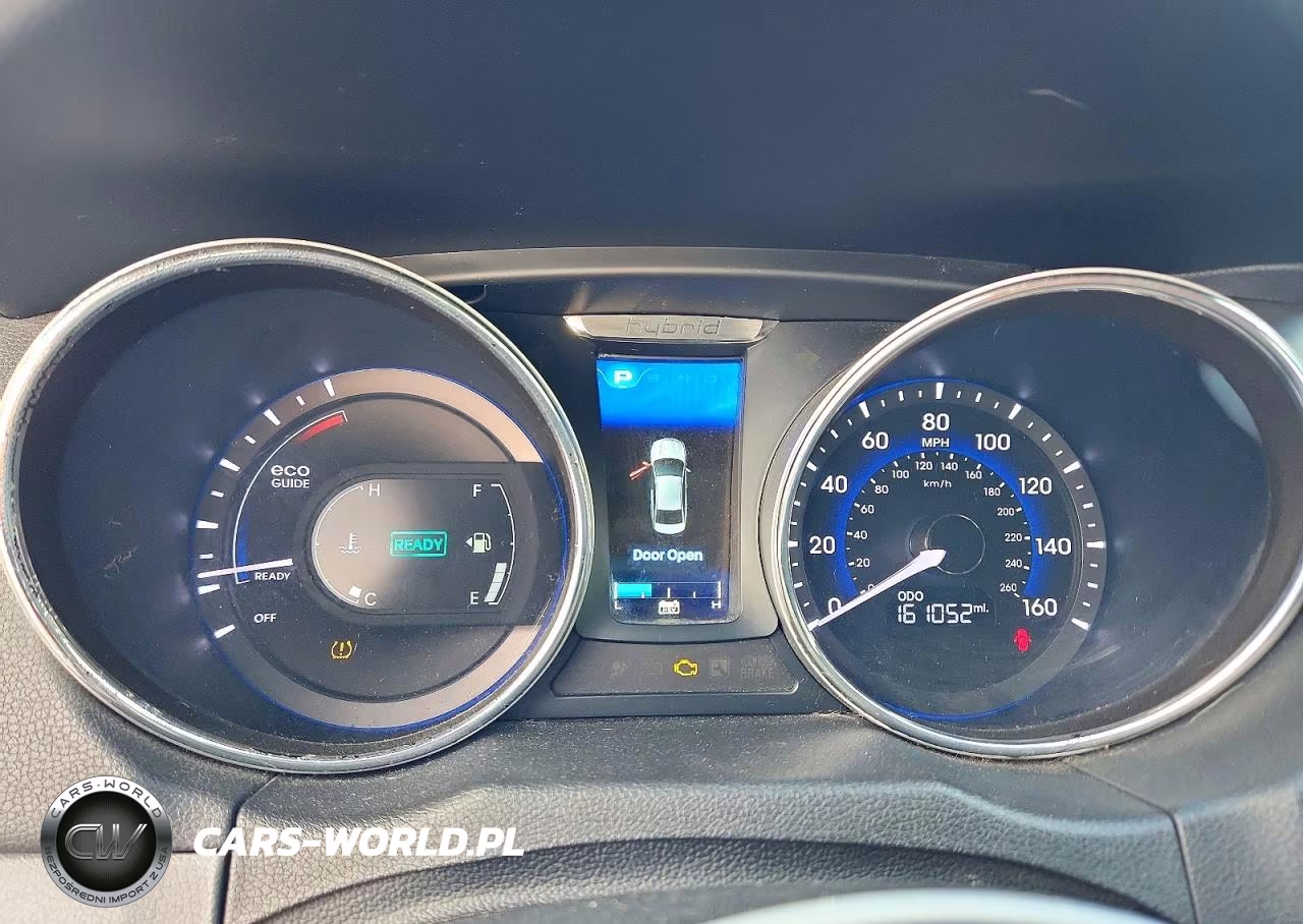 2014 Hyundai Sonata Hybrid VIN:KMHEC4A43EA117171 - 9