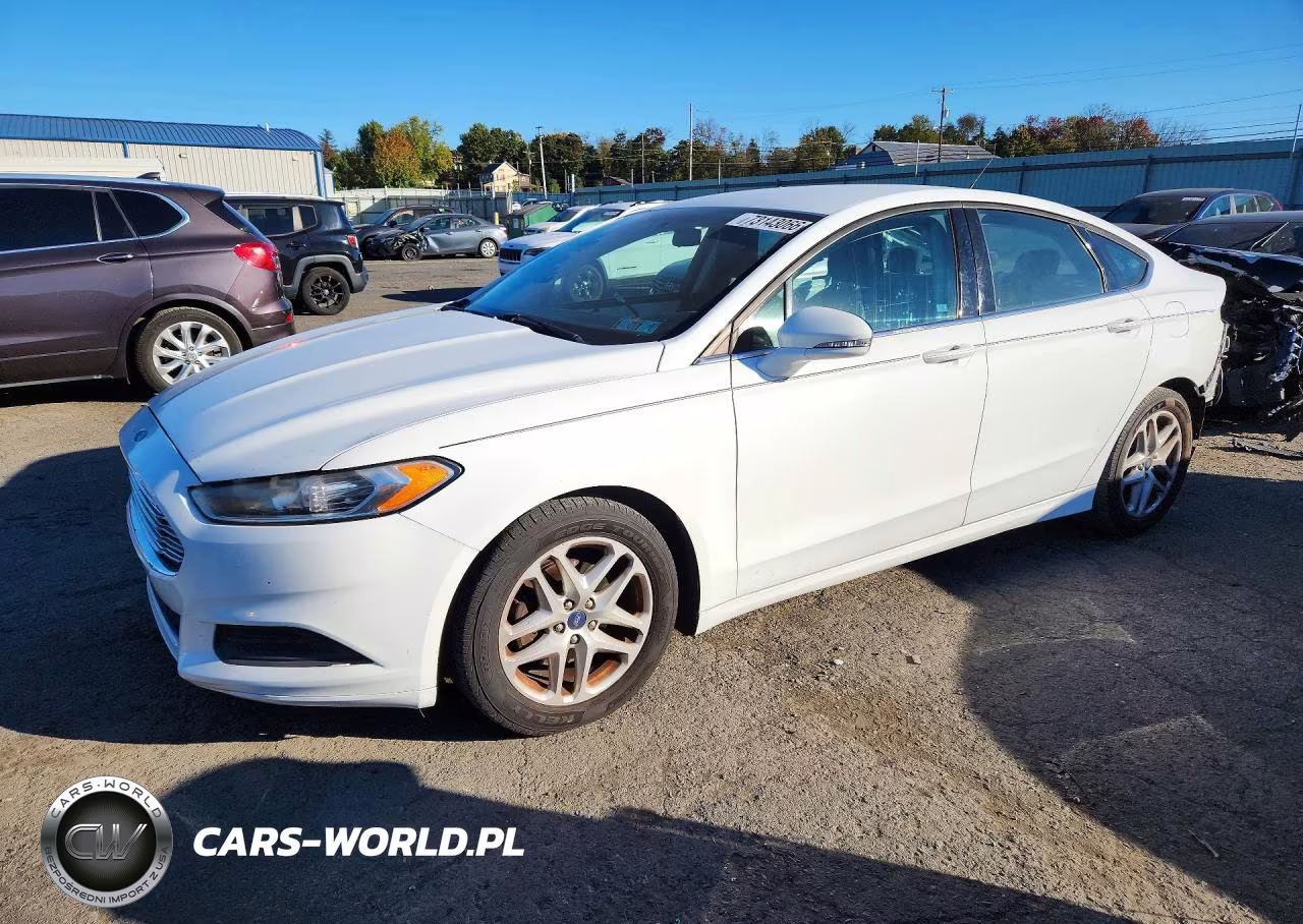 2014 Ford Fusion Se VIN:1FA6P0H72E5373922 - 1