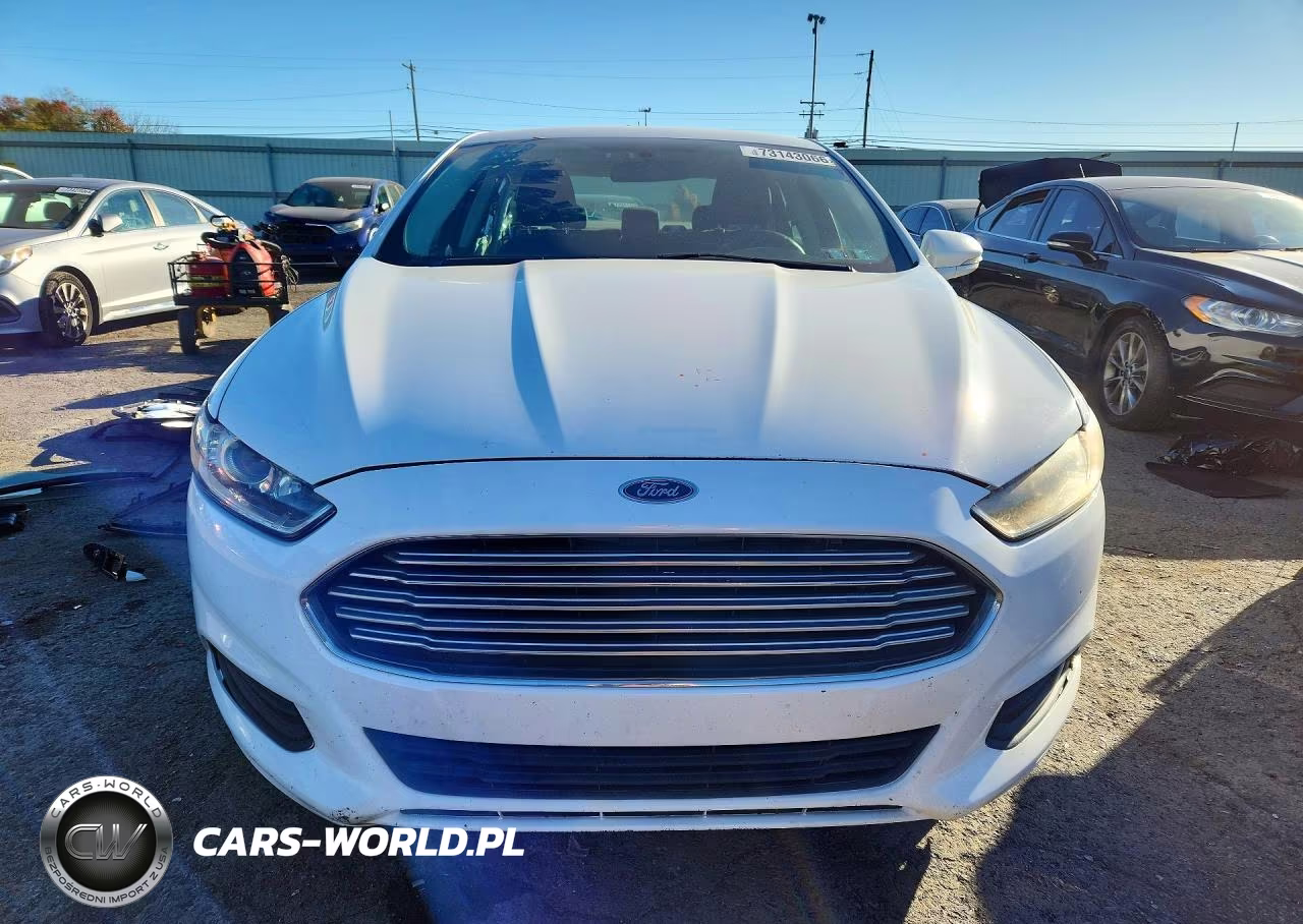 2014 Ford Fusion Se VIN:1FA6P0H72E5373922 - 5