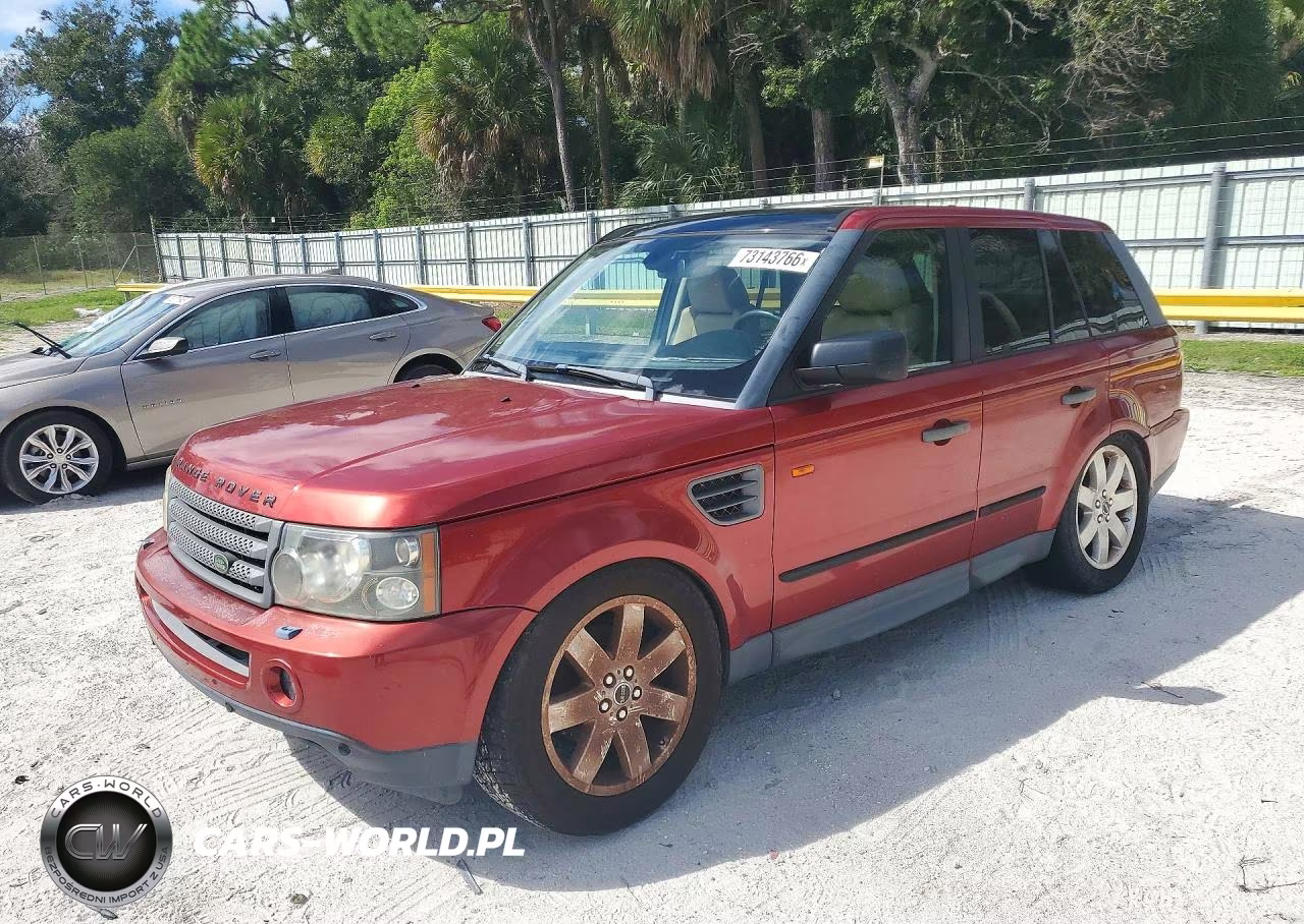 2008 Land Rover Range Rover Sport Hse VIN:SALSK25448A139296 - 1