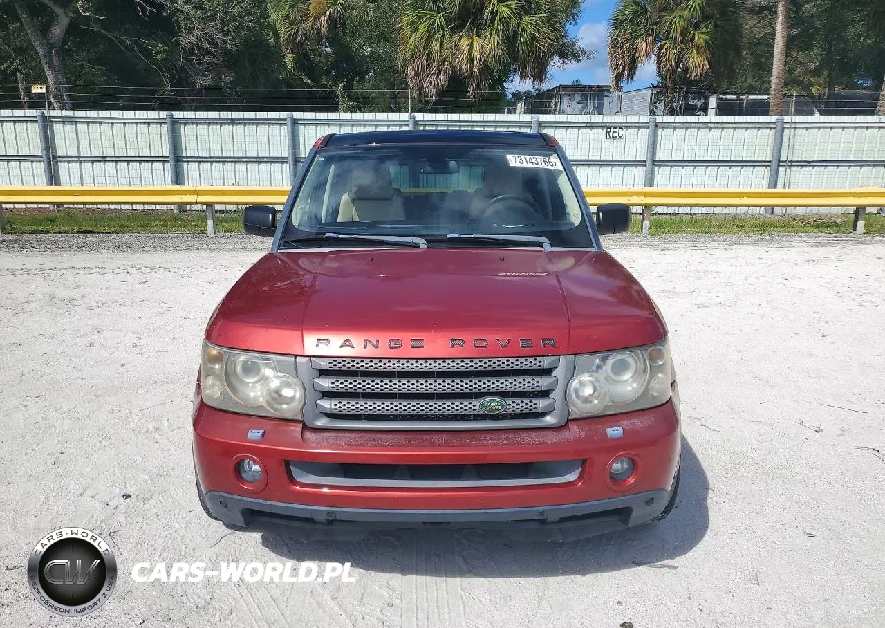 2008 Land Rover Range Rover Sport Hse VIN:SALSK25448A139296 - 5