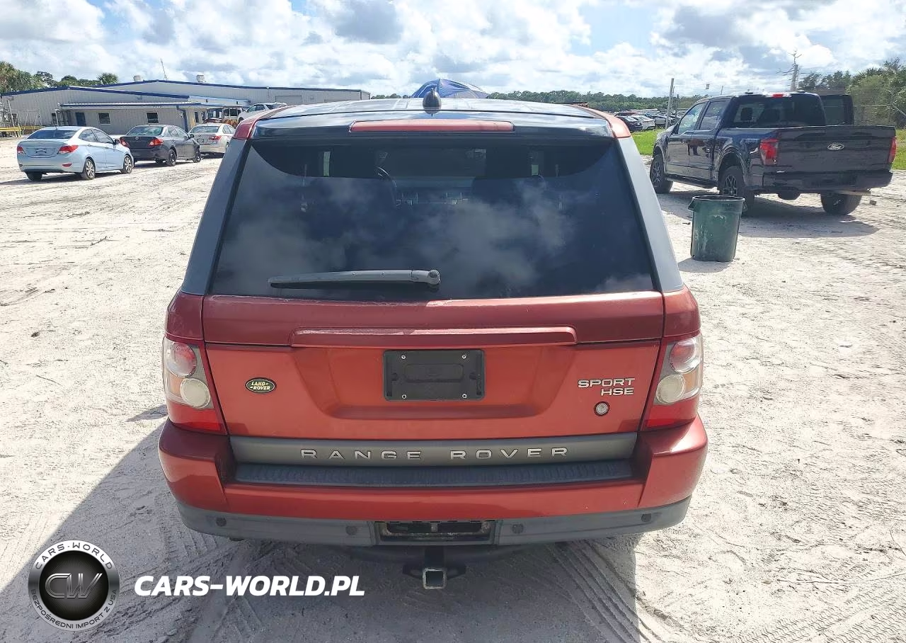 2008 Land Rover Range Rover Sport Hse VIN:SALSK25448A139296 - 6