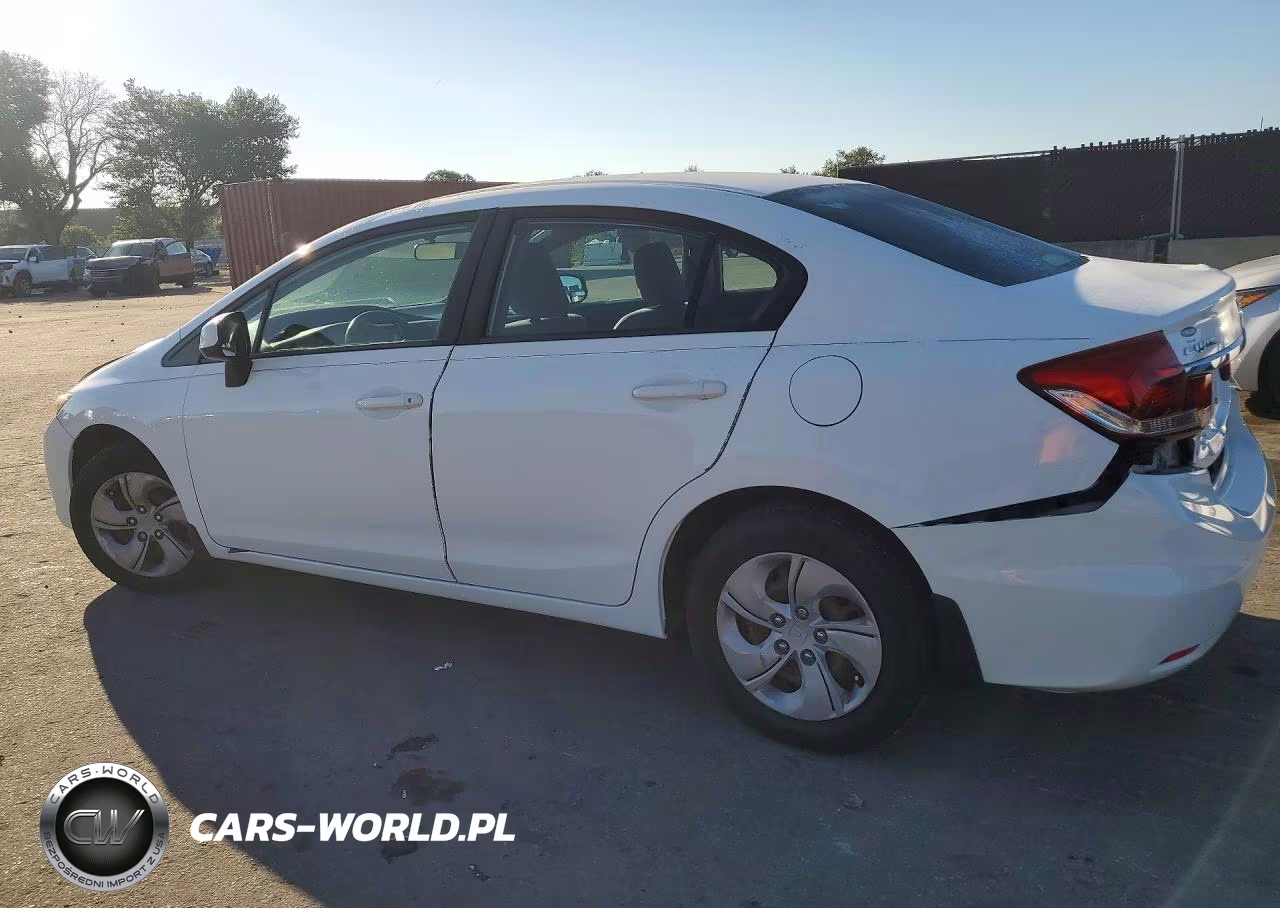 2013 Honda Civic Lx VIN:19XFB2F53DE095475 - 2