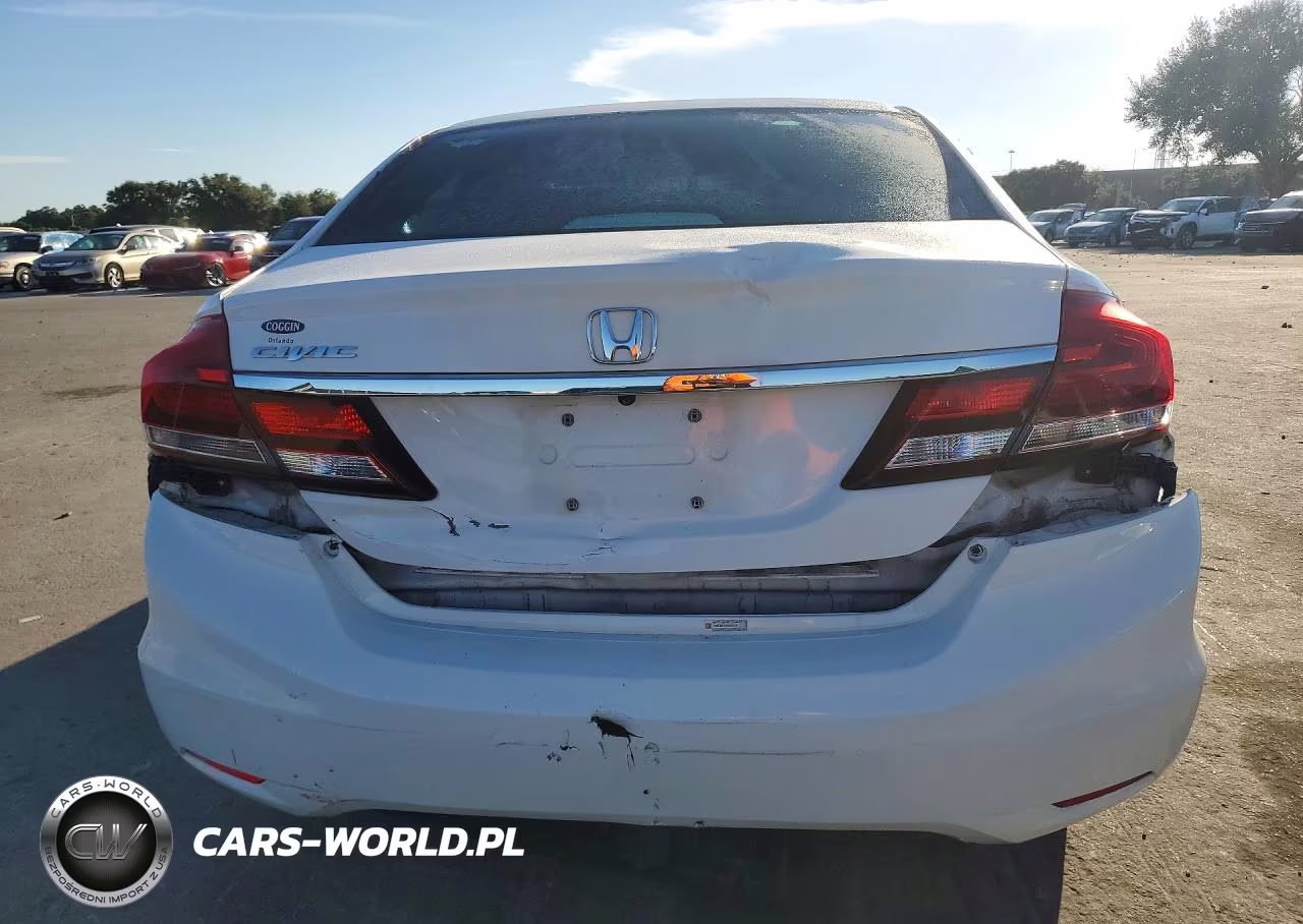 2013 Honda Civic Lx VIN:19XFB2F53DE095475 - 6