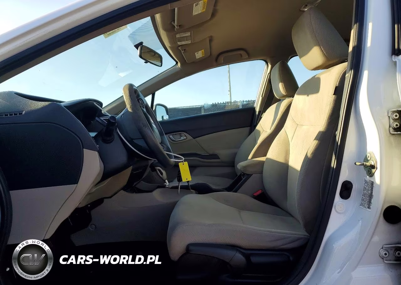 2013 Honda Civic Lx VIN:19XFB2F53DE095475 - 7