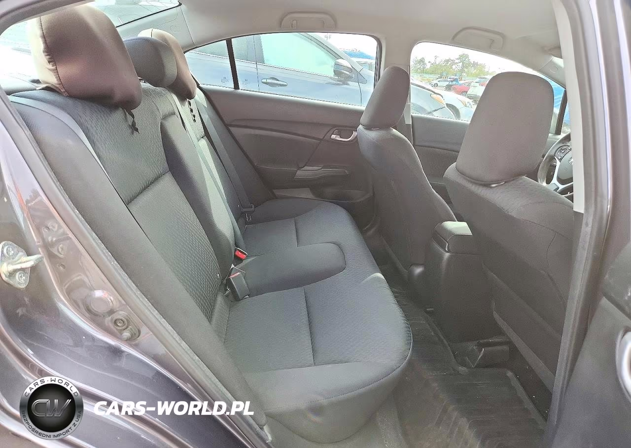 2015 Honda Civic Lx VIN:19XFB2F50FE259655 - 10