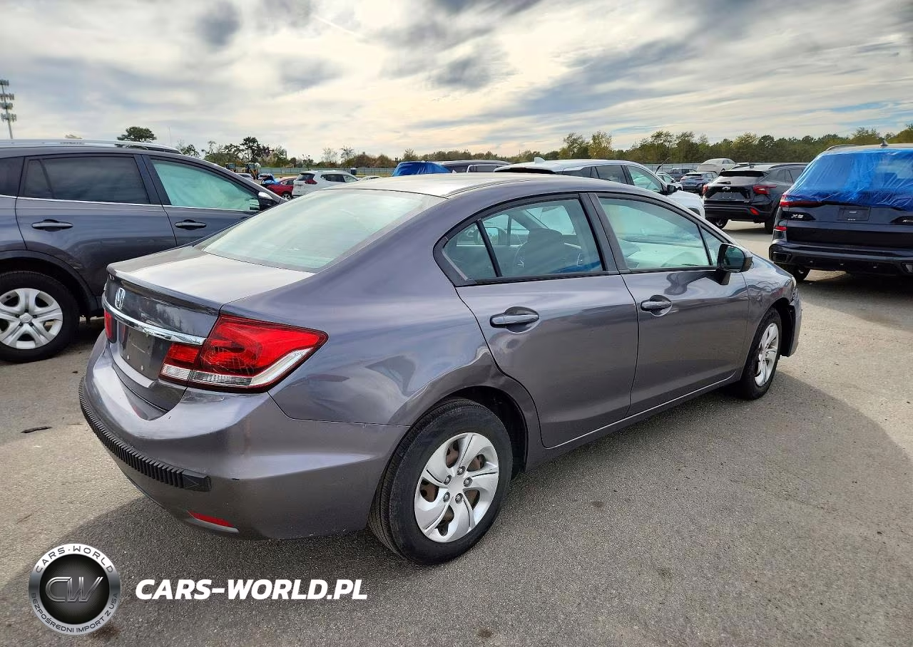 2015 Honda Civic Lx VIN:19XFB2F50FE259655 - 3