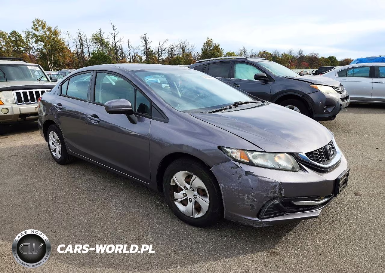 2015 Honda Civic Lx VIN:19XFB2F50FE259655 - 4