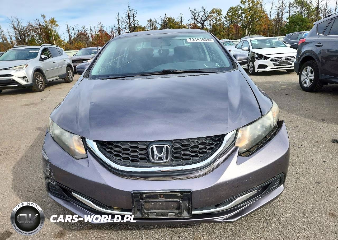 2015 Honda Civic Lx VIN:19XFB2F50FE259655 - 5