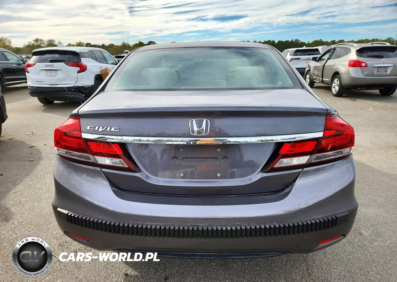2015 Honda Civic Lx VIN:19XFB2F50FE259655 - 6