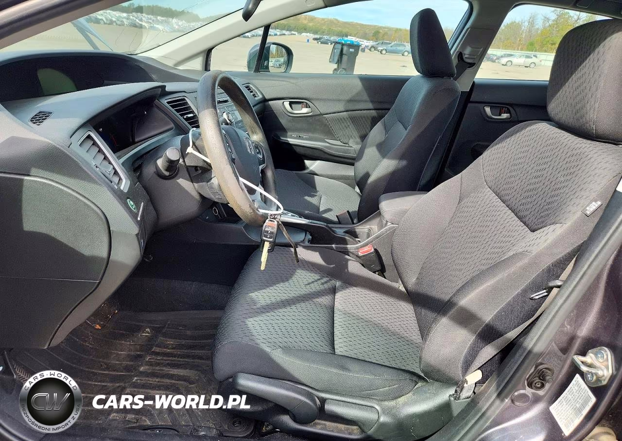 2015 Honda Civic Lx VIN:19XFB2F50FE259655 - 7